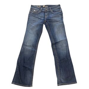 KUT FROM THE KLOTH‎ Flare Jeans Distressed Wash Y2K Retro Denim Pants - Size - 8